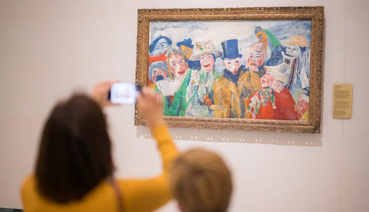 플랑드르의 거장 James Ensor 사진
