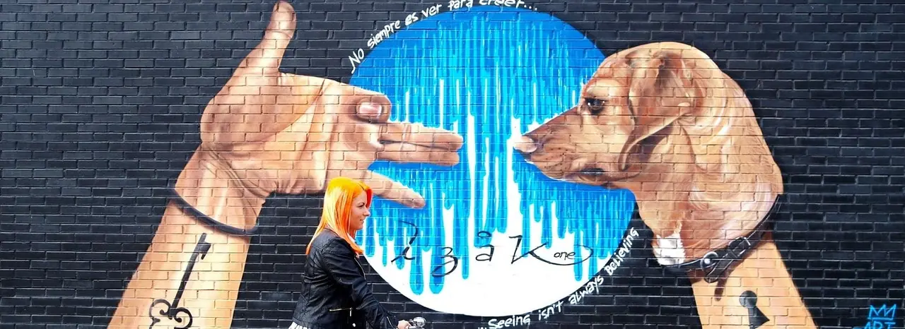 에스토니아의 거리 예술 사진