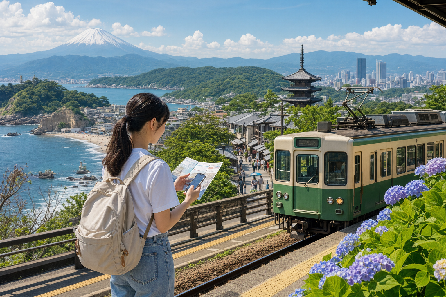 7월 일본여행 지역별 날씨와 추천 코스 이미지